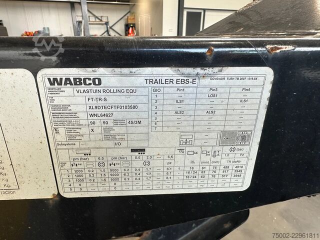 Container transportation D-TEC FLEXITRAILER TRACTION / ADR / SAF + discbrakes ...
