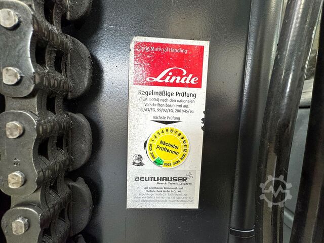 2019, UVV inspection valid until 05/2027, 14,081 operating hours Linde H35T