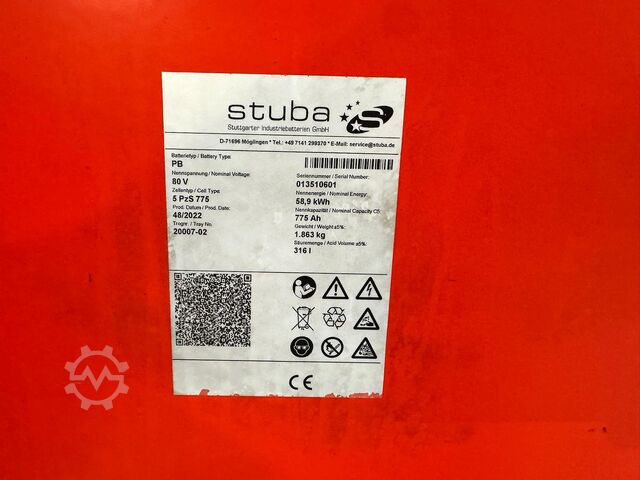 48/2022 Service + UVV 04/2027  10.778 St Linde E30HL