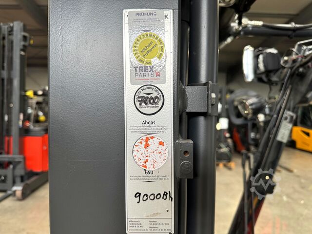 016 UVV 09/2027 6.836 Stunden Linde H20T