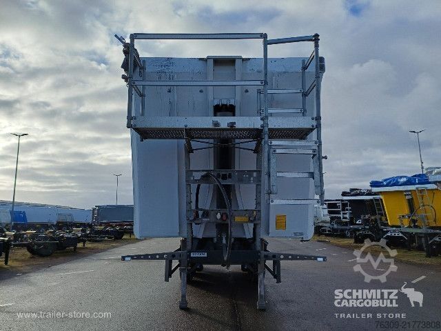 Tipper semitrailer Schmitz Cargobull Kipper Alukastenmulde 52m³
