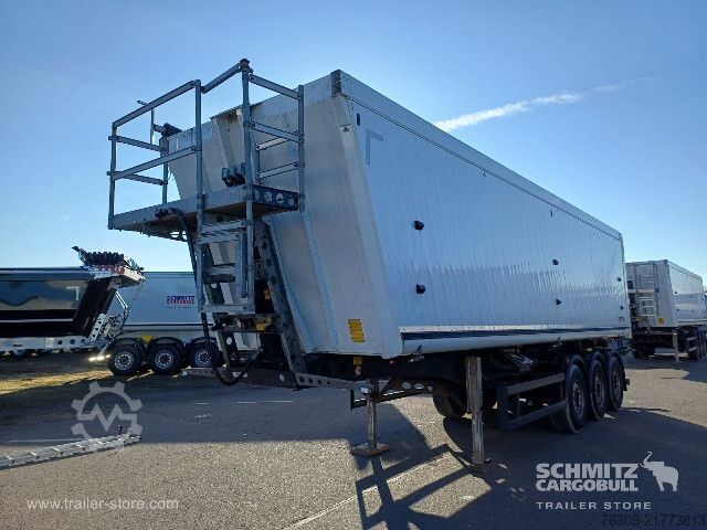 Tipper semitrailer Schmitz Cargobull Kipper Alukastenmulde 52m³