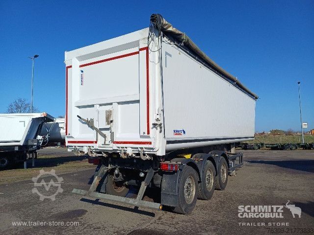 Tipper semitrailer Schmitz Cargobull Kipper Alukastenmulde 52m³
