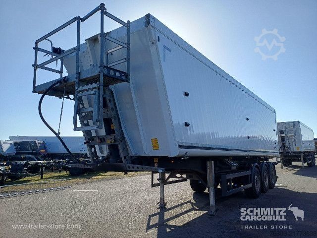Tipper semitrailer Schmitz Cargobull Kipper Alukastenmulde 52m³