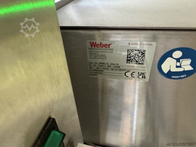 Etikettierer inkl. Drucker Weber Legi Air 4050EG
