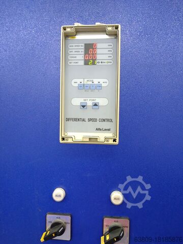 Decanter centrifuge separator 20mc/h Alfa Laval Aldec 504