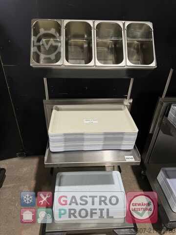 Besteck-und Tablettwagen Rieber POS-SV1/1