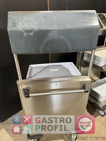 Besteck-und Tablettwagen Rieber POS-SV1/1