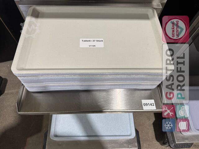 Besteck-und Tablettwagen Rieber POS-SV1/1