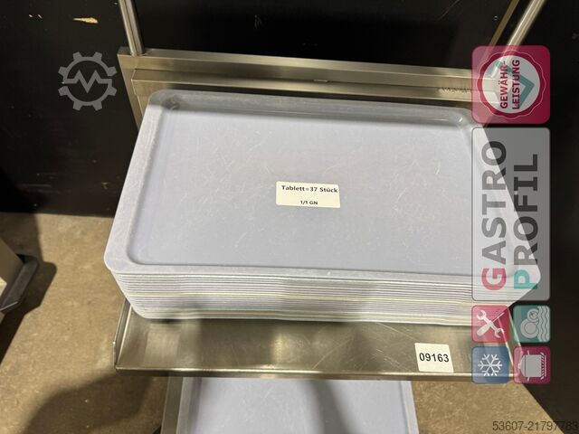 Besteck-und Tablettwagen Rieber POS-SV1/1