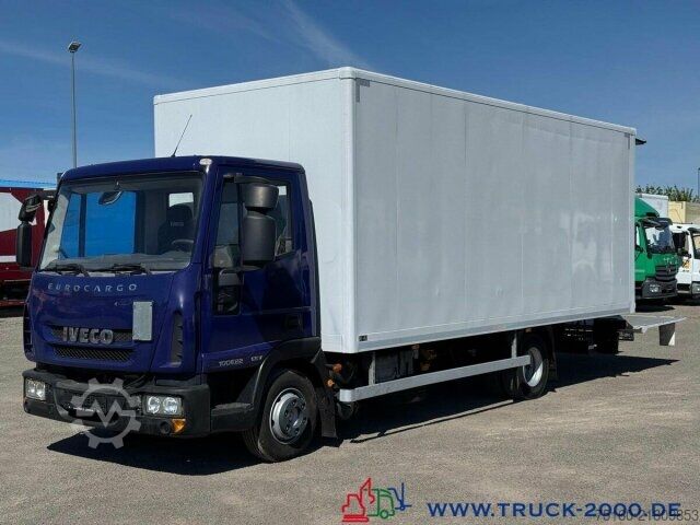 Box truck Iveco 100E22 Koffer LBW Palfinger Klima NUR 170.100 KM