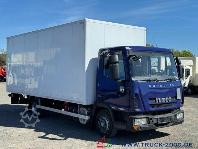 Box truck Iveco 100E22 Koffer LBW Palfinger Klima NUR 170.100 KM