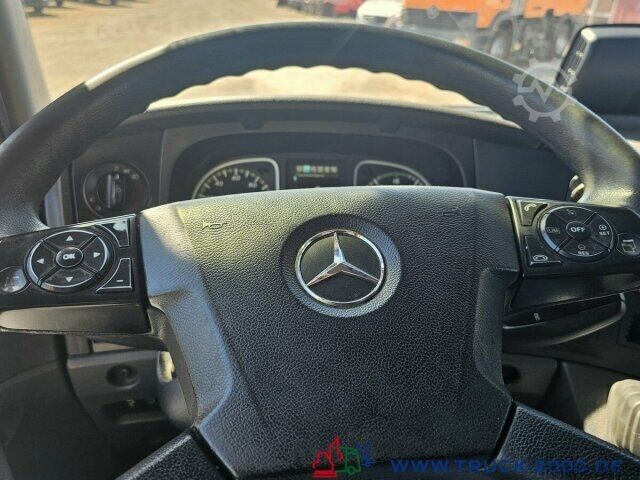 Flatbed truck with tarp Mercedes-Benz Atego 1227 Plane Spriegel LBW BÄR 1.500 Kg + AHK