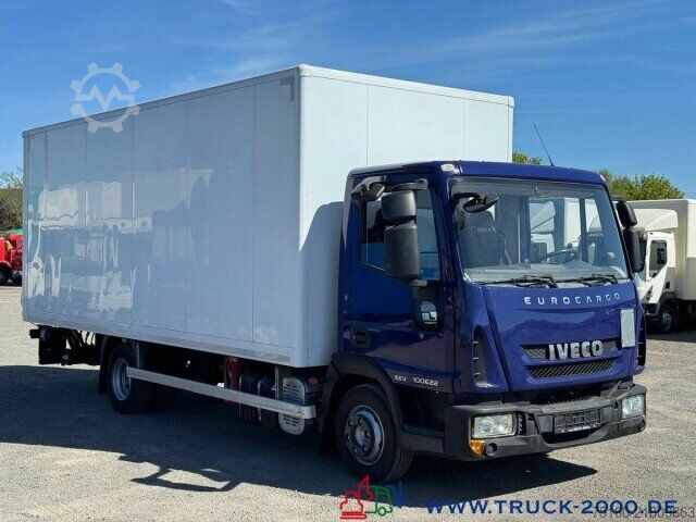 Box van Iveco 100E22 Koffer LBW Palfinger Klima NUR 170.100 KM