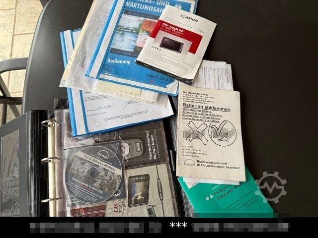 Flatbed truck with tarp MAN TGM 12.250 Pritsche Plane LBW Schlafkabine Autom