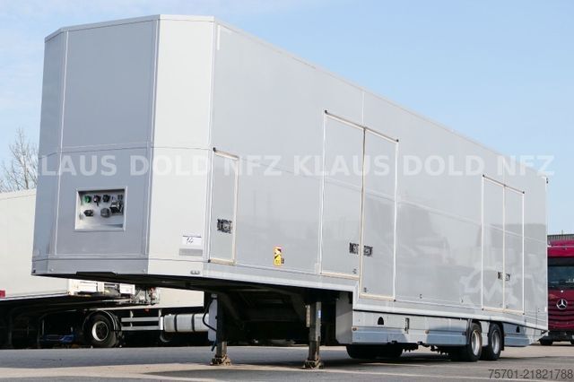 Autotransporter Auflieger  Moetefindt geschloss. Autotransporter