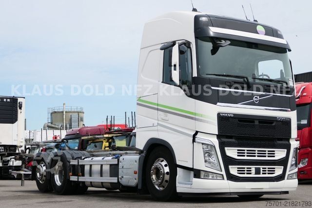 Swap body truck VOLVO FH 500 BDF Retarder Lift-/Lenkachse LBW Euro 6