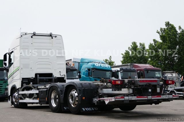 Swap body truck VOLVO FH 500 BDF Retarder Lift-/Lenkachse LBW Euro 6