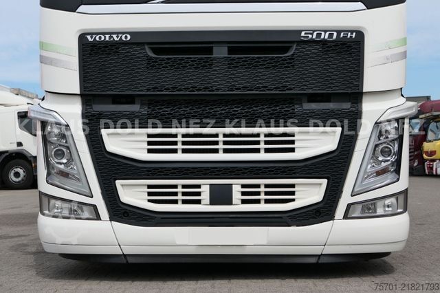 Swap body truck VOLVO FH 500 BDF Retarder Lift-/Lenkachse LBW Euro 6