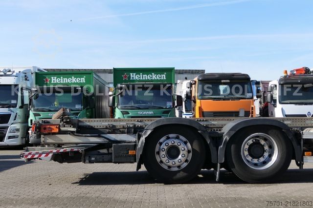 Swap body truck VOLVO FH 500 BDF Retarder Lift-/Lenkachse LBW Euro 6