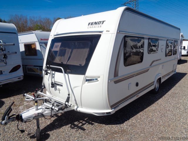 Wohnwagen FENDT Bianco Activ 550 SD *Mover*Heckbad*Fahrradträger