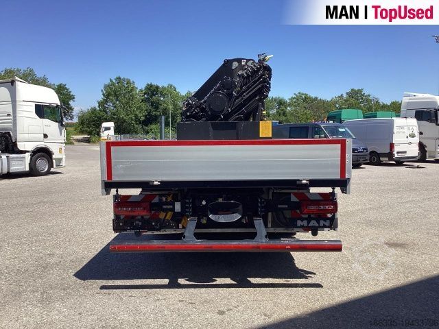 LKW mit Pritsche (offen) MAN TGS 35.510 8x4 BL CH HIAB X-HiPro 858 E 8