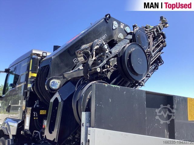 LKW mit Pritsche (offen) MAN TGS 35.510 8x4 BL CH HIAB X-HiPro 858 E 8