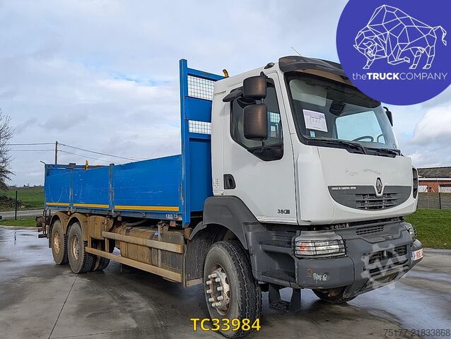 Platform trailer Renault Kerax 380