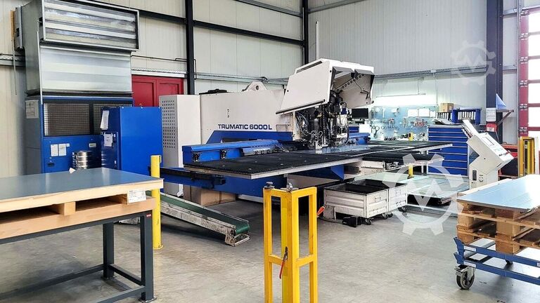 Laser punching machine TRUMPF TruMatic 6000 Y 1300