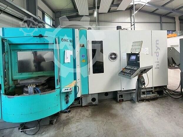 Vertical machining center DMG Mori DMC 60H hi-dyn