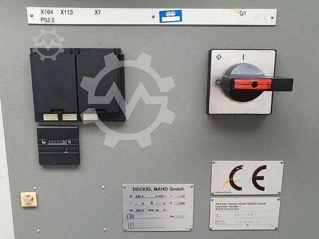 Vertical machining center DMG Mori DMC 60H hi-dyn