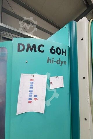 Vertical machining center DMG Mori DMC 60H hi-dyn