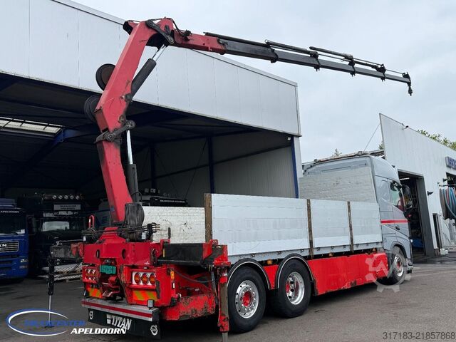 Open body Volvo FH 540 HMF 2620 K5, Stuuras