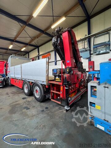 Open body Volvo FH 540 HMF 2620 K5, Stuuras