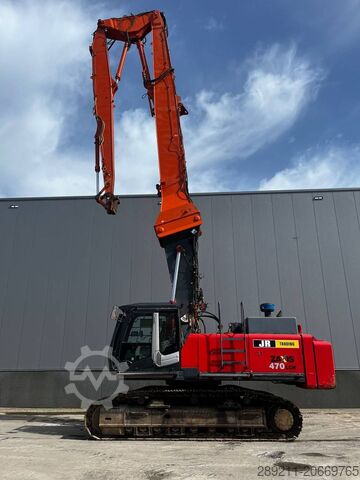 Crawler excavator Hitachi ZX 470 LCD - 3 (25m high reach demolition)
