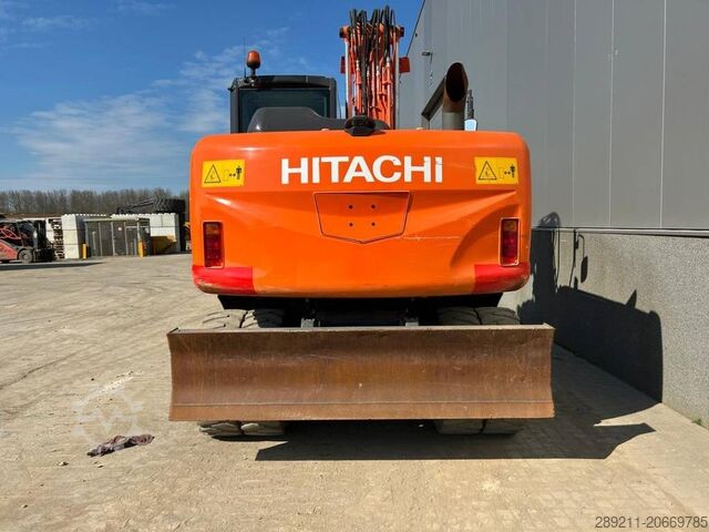 Wheel excavator Hitachi ZX 140 W-5B