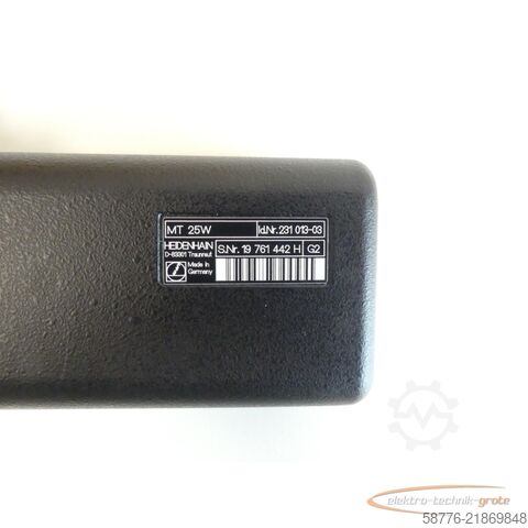 Component Heidenhain MT 25W Messtaster . 231 013-03 SN: 19761442H - ! -