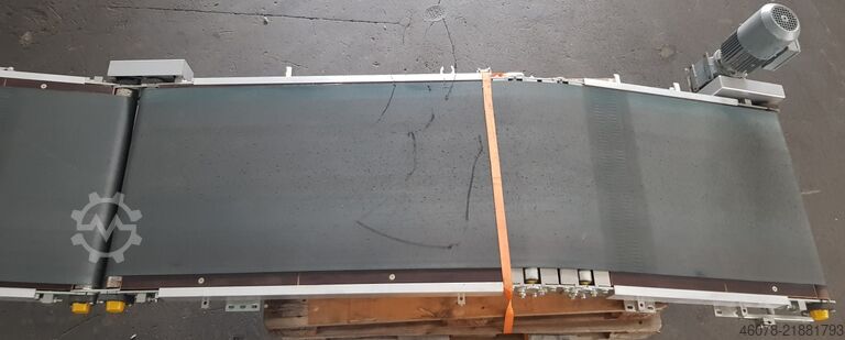 Rising falling Incline belt conveyor with... Transnorm 2980 ( 800 + 1275 + 1005 ) -700-600