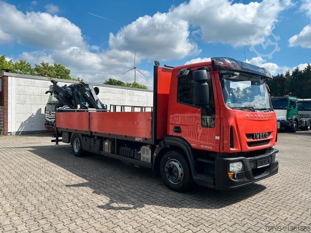Truck mounted crane IVECO 120E25 Eurocargo Pritsche +HIAB XS 088 Kran