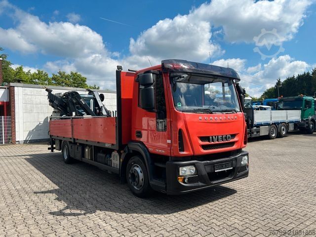 Truck mounted crane IVECO 120E25 Eurocargo Pritsche +HIAB XS 088 Kran
