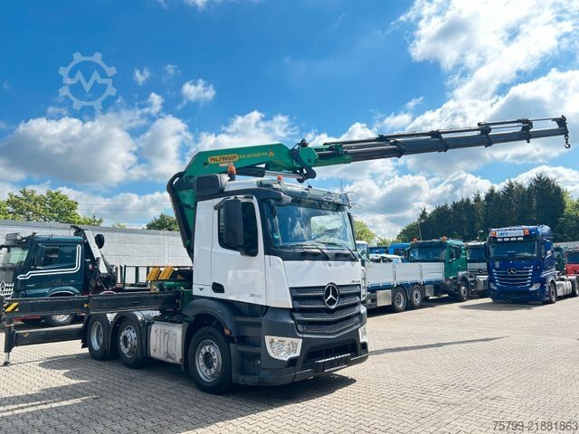 Truck mounted crane MERCEDES-BENZ 2545 Antos SZM mit PK 41002 Kran 6x2