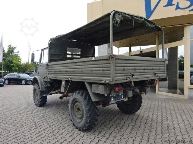 LKW mit Pritsche (offen) UNIMOG U 1300 L Turbo OM 366 Pritsche 4x4