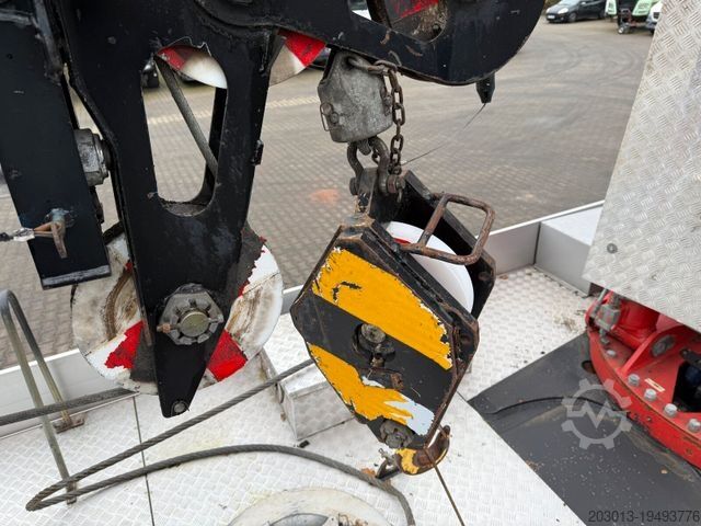 Truck mounted crane MAN TGS 35.360 8X4 BB Dachdecker Kran bis 52 m