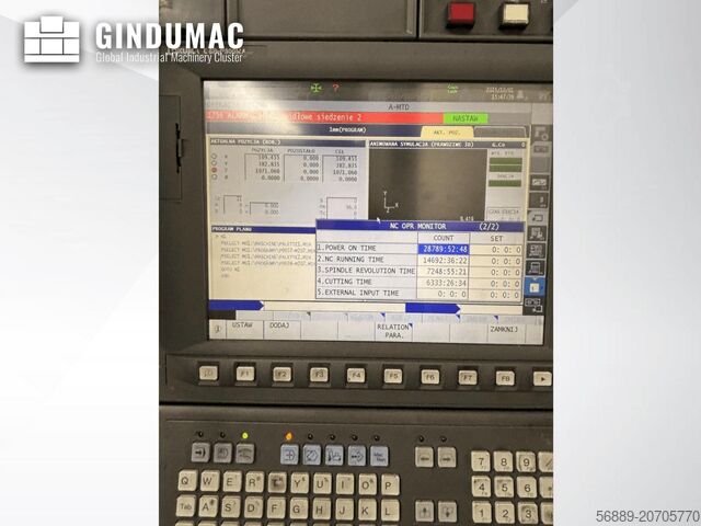 Horizontal-Bearbeitungszentrum Okuma MA 600H II