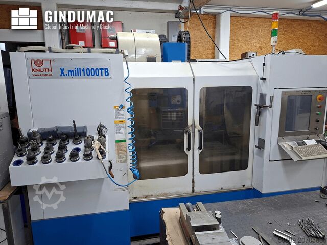 VERTIKALES BEARBEITUNGSZENTRUM KNUTH XMill 1000 TB