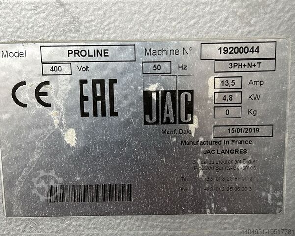 Used automatic PROLINE swing JAC JAC 7367151