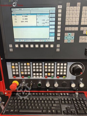 CNC Drehmaschine mit Equipment & C Achse EMCO E65 TM BigBore 95