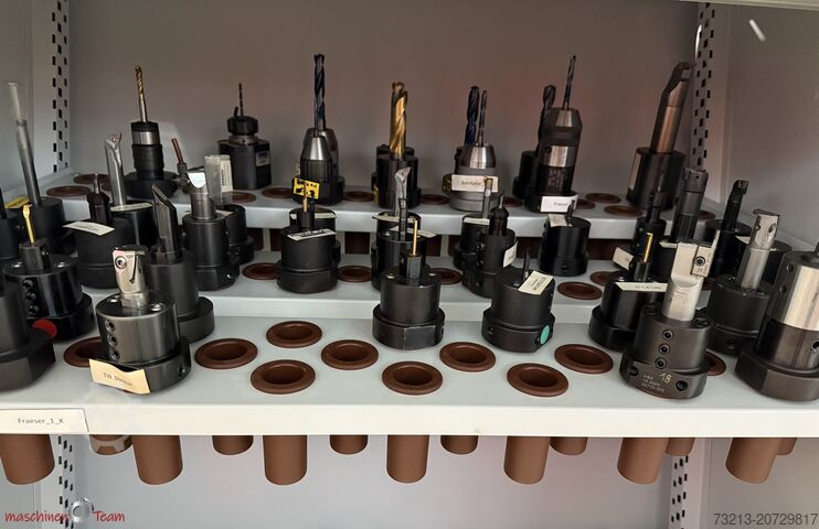 CNC Drehmaschine mit Equipment & C Achse EMCO E65 TM BigBore 95