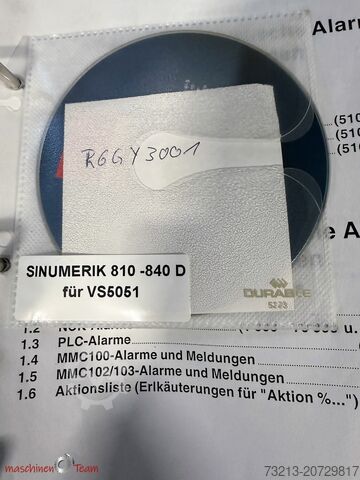 CNC Drehmaschine mit Equipment & C Achse EMCO E65 TM BigBore 95