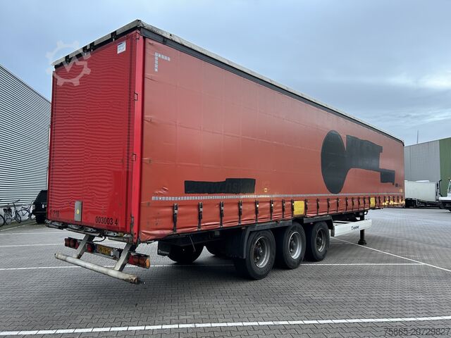 Curtain sided Krone Profi Liner / Curtainside / BPW Drum / NL Trailer